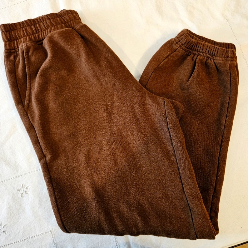 American Eagle Outfitters Chocolate Brown Joggers - Womens Small
